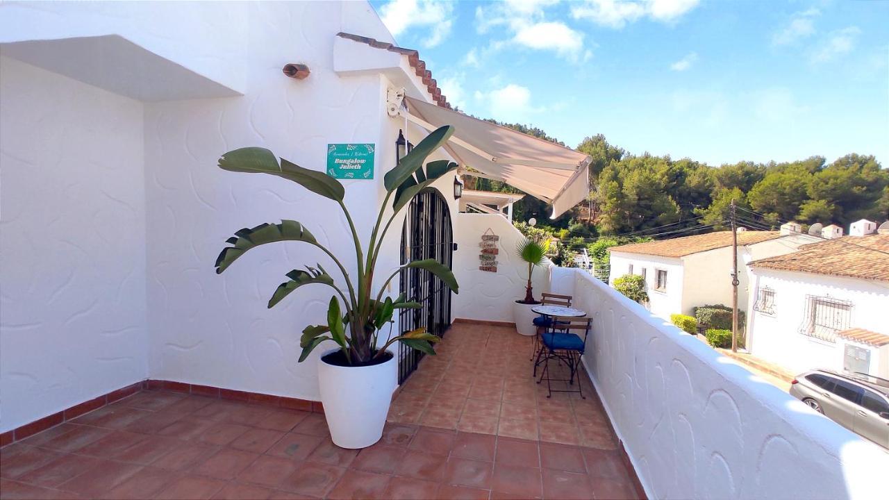 شقة بينيتاشيل  في Bungalow Julieth Con Estilo Ibiza A 4Km De Moraira المظهر الخارجي الصورة